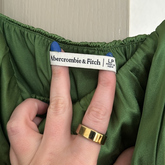 Abercrombie Green Midi Dress - Picture 4 of 4